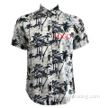 Stand collar leisure men shirt